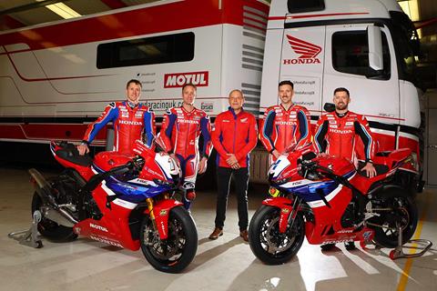 BSB: Honda Racing UK reveal updated 2024 livery