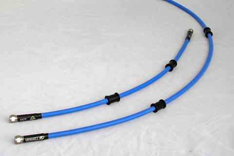 New Venhill braided brake lines for 2008