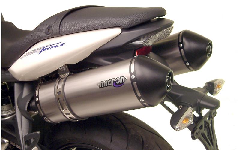 Micron shop motorcycle exhaust