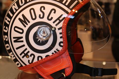 Moschino helmets come to UK