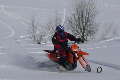 Carve your way through the snow with this bolt-on kit