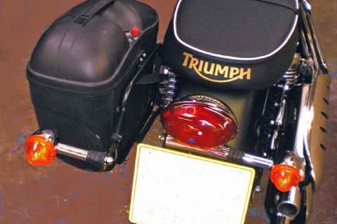 Triumph Scrambler gets luggage option