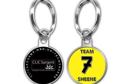 Barry Sheene charity key ring