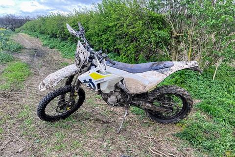 South Yorkshire Police recover long lost Husqvarna enduro bike five years after it was stolen