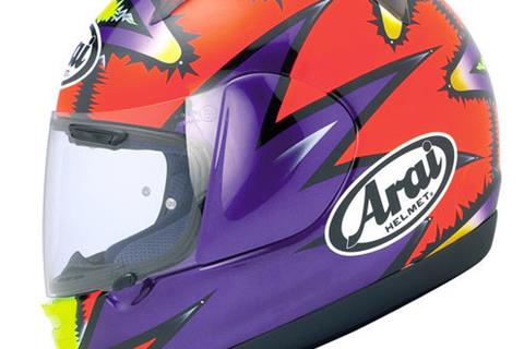 Half-price Walker replica Arai!