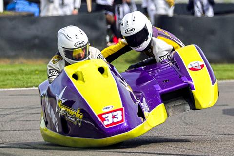 Most modern racing ever seen at Goodwood as contemporary sidecars take centre stage