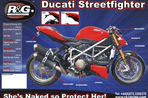 Ducati Streetfighter bolt-ons from R&G