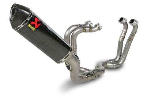 First pics of Akrapovic systems for Aprilia RSV4