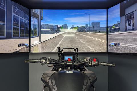 Police motorcycle simulator rolled out to save lives by delivering hazard perception training for bikers