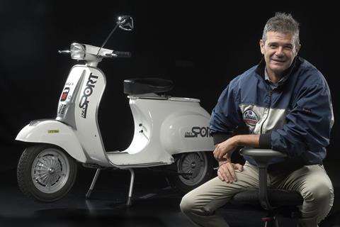 Going the distance | Italian rider smashes record for longest 24 hour Vespa journey at 766 miles