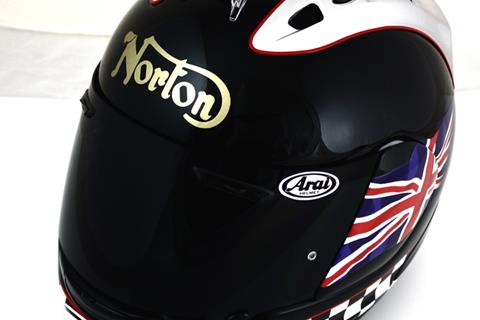 The New Norton Replica Arai RX-7 GP