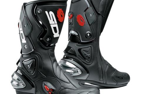 Free Sidi boots with every leather suit from Infinity