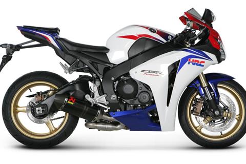 2009 Honda Fireblade gets four Akrapovic options