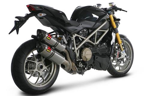 Ducati Streetfighter gets Akrapovic treatment