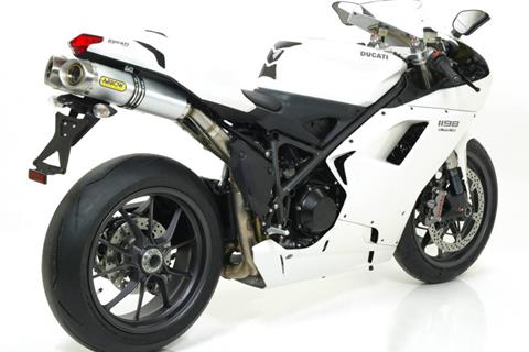 Arrow exhausts for Ducati 848 and 1198