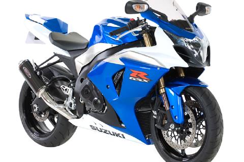 BOS four-into-one system for GSX-R1000K9