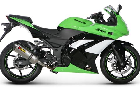 Akrapovic slip-on for Kawasaki Ninja 250