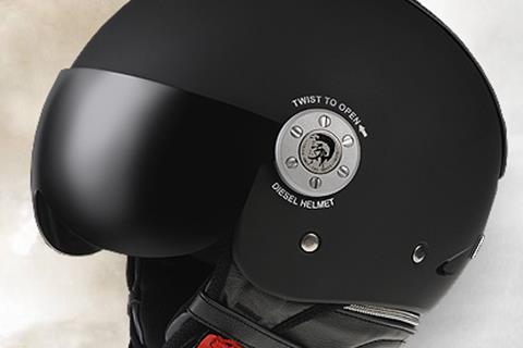 Diesel helmets now in the UK