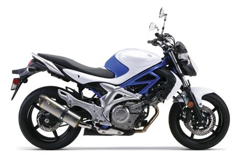 New Two Brothers exhaust for Suzuki Gladius