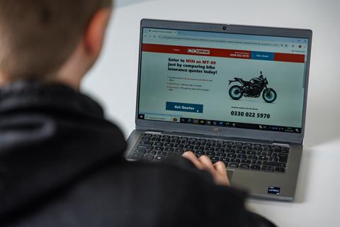 Motorcycle insurance prices are finally beginning to fall after all-time high reached last year