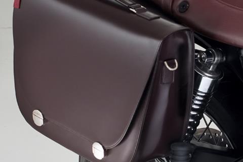 Bonneville Special: Leather City pannier