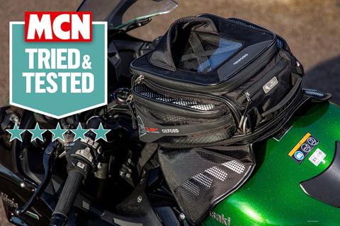 Oxford M15R tank bag review | Stylish and practical sports touring luggage