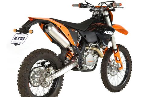 BOS performance silencer for KTM enduro bikes 