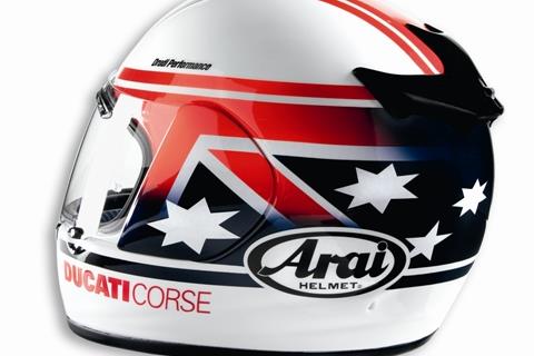 Ducati pay helmet tribute to Bayliss