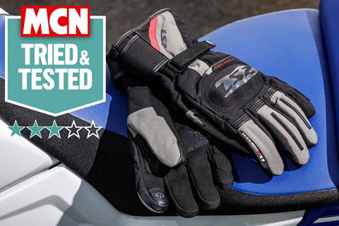 The LS2 Snow gloves don't live up to their wintry name, but make strong three-season gauntlets