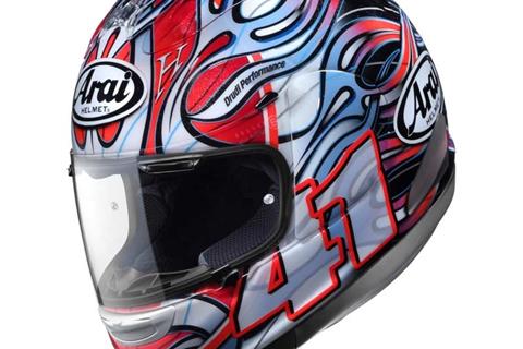 New Haga and Harada replica Arai’s for 2010