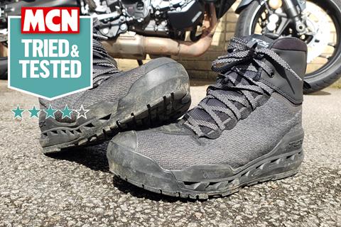 The TCX ClimaTrek Surround are high quality vegan boots that perform from path to pavement