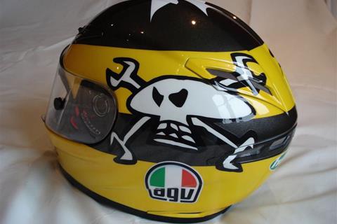 Limited edition Guy Martin replica AGV on sale