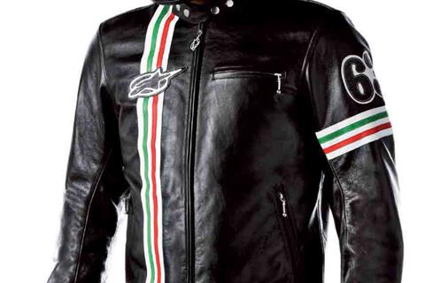 Retro leather from Alpinestars