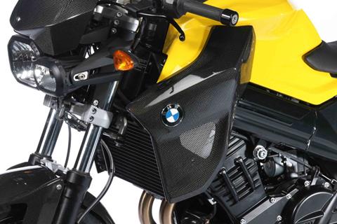 New carbon parts for BMW F800R