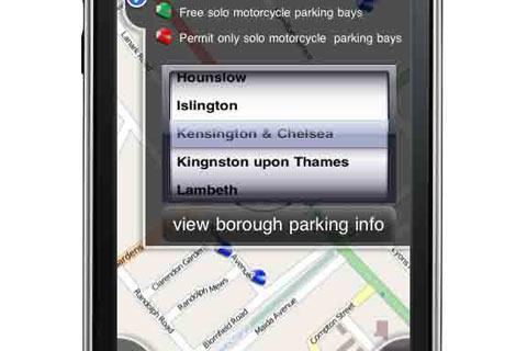 New iPhone application for London bike parking