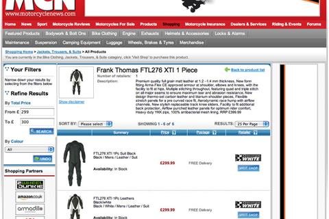 Get a new one-piece race suit cheap with MCN