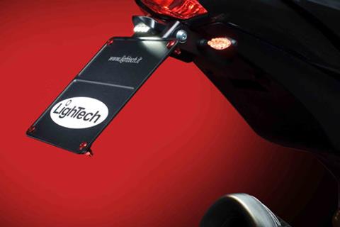 Lightech numberplate holder for Ducati Streetfighter