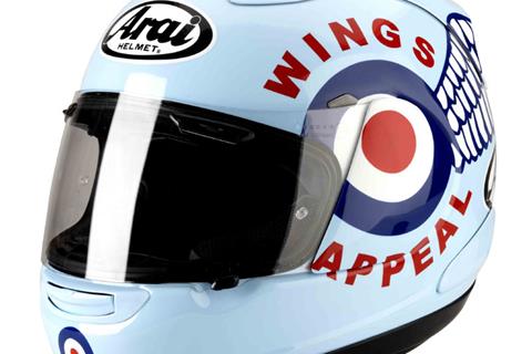 Win a one-off RAF-themed Arai!