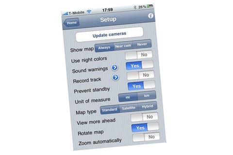 New iPhone app detects speed cameras