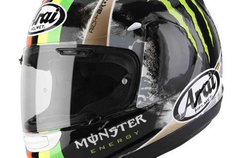 Cal Crutchlow's Silverstone WSB helmet revealed