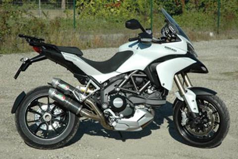 New QD exhaust system for Ducati Multistrada