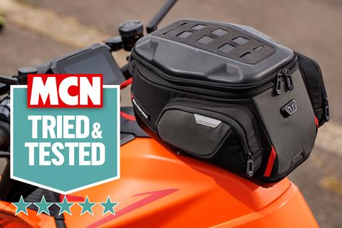 SW Motech Pro City Tank Bag | Not the cheapest but it's got a tick from Neevesy