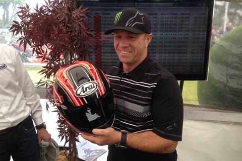 New Randy Mamola Arai revealed