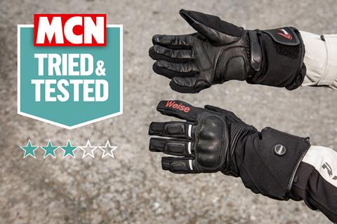 Weise Ion textile heated gloves | Warm but bulky batteries