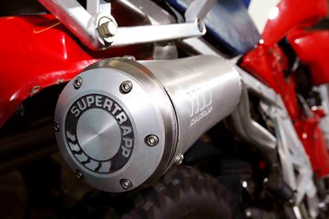 Supertrapp exhausts for Ped's XLV750R