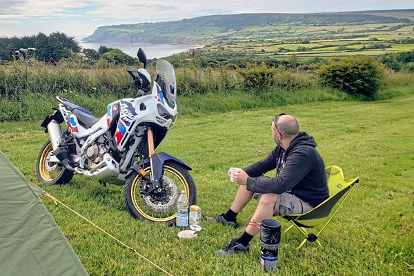 Honda Africa Twin AS long-term review update one | A camping trip gives Steve tech teething pains