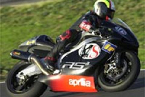 Aprilia’s four-stroke RS3 racer tested for first time