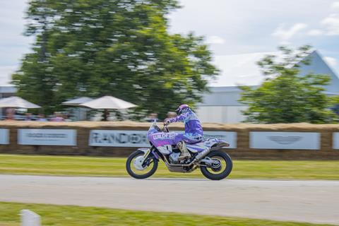 Royal Enfield top boss responds to one-off factory custom 850 adventure bike shown at Goodwood FoS