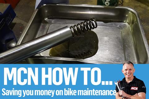 How to replace your own motorbike fork seals | Save money with this guide from MCN's expert mechanic