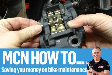 How to change your motorbike's brake pads at home and boost both safety and performance